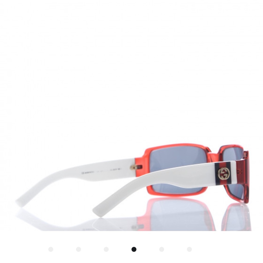 GUCCI Acetate Web Sunglasses 1013/S in Red - Picture 2 of 9